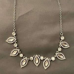 Crystal bridal necklace